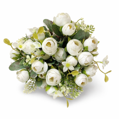 Aranjament Floral Artificial Alb 28 cm