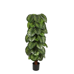 Planta artificiala palmier cu ghiveci verde 200cm