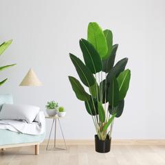 Planta artificiala palmier cu ghiveci verde 160cm
