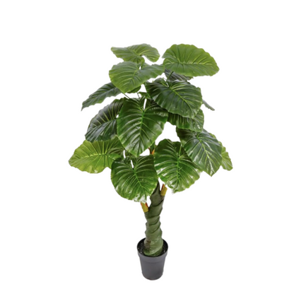 Planta Artificială Philodendron, 160 cm, Aspect Natural, Ghiveci Inclus