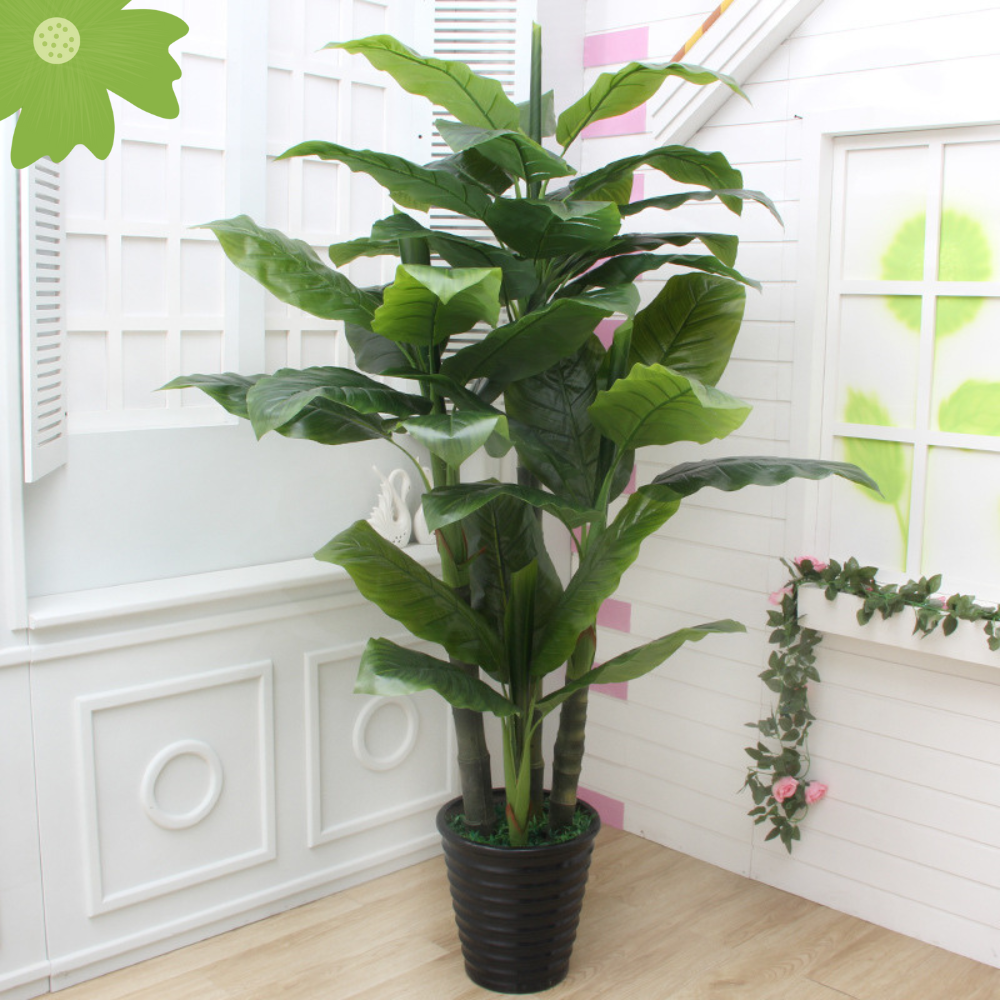 Plantă artificială decorativă, 200 cm, cu ghiveci inclus