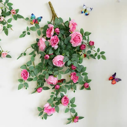 Ghirlanda de flori decorative 110cm