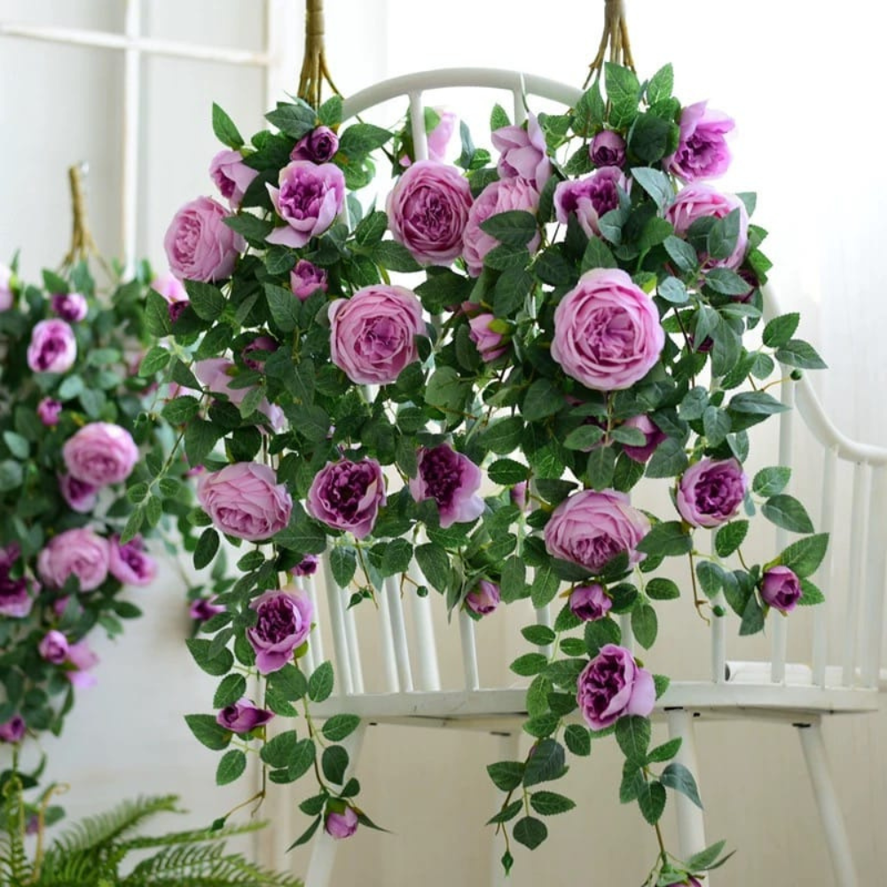 Ghirlanda de flori decorative 110cm