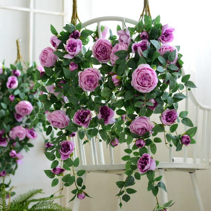 Ghirlanda de flori decorative 110cm