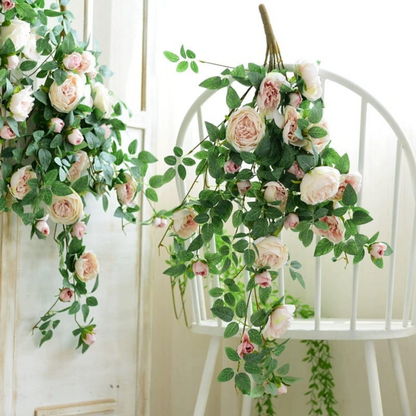 Ghirlanda de flori decorative 110cm
