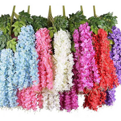 Set 12 Ghirlande artificiale ,Plastic 110 cm Multicolore