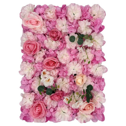 Perete artificial din flori, culoare 40x60cm
