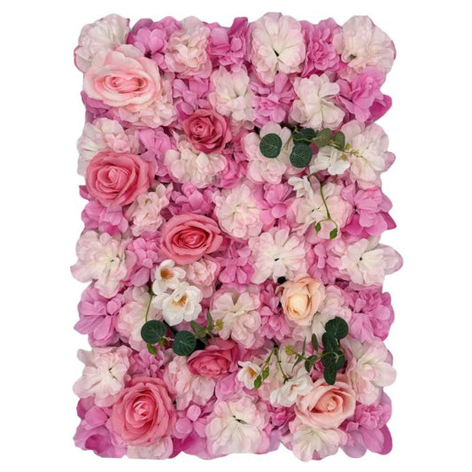 Perete artificial din flori, culoare 40x60cm