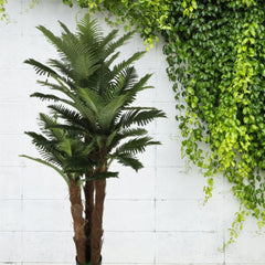 Planta artificiala palmier cu ghiveci verde 180cm