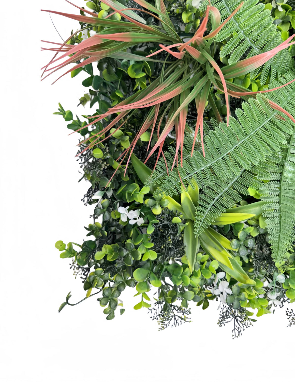 Panou Verde Din Plante Artificiale, 50cmx50cm