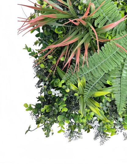 Panou Verde Din Plante Artificiale, 50cmx50cm
