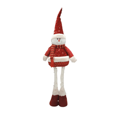 Figurina Mos Craciun plus 90 cm pentru decor de Crăciun