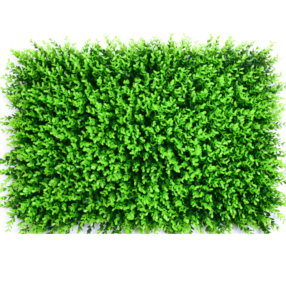 Panou verde artificial buxus pentru decor interior și exterior