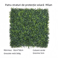 Panou verde artificial pentru grădină sau terasă