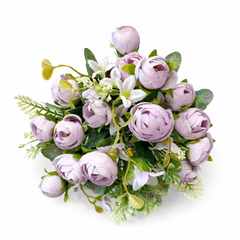Aranjament Floral Artificial Alb 28 cm