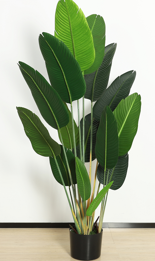 Arbore Artificial Strelitzia Tropicală, 180 cm