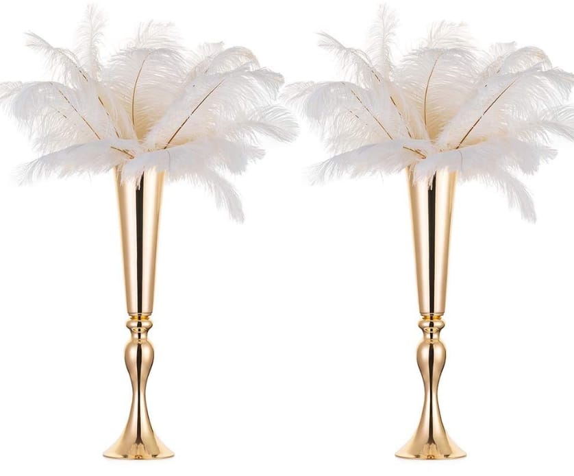 Set 10buc Suport decorativ cu pene, rd406