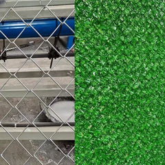 Gard Decorativ Artificial cu Iarbă Verde