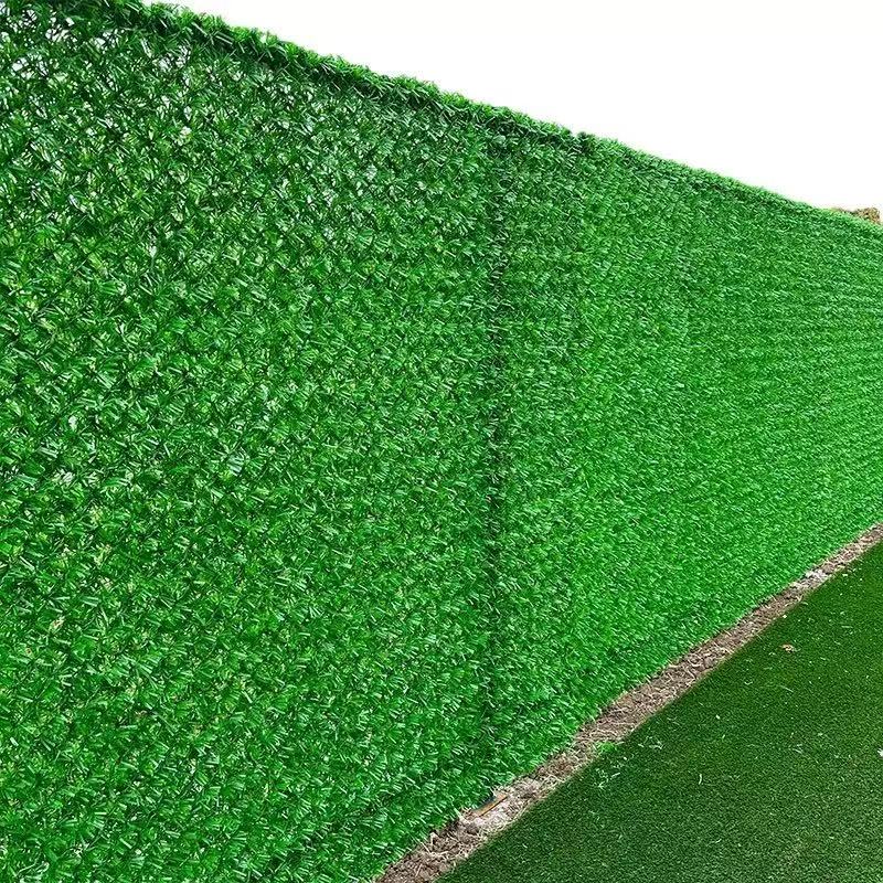 Gard Decorativ Artificial cu Iarbă Verde
