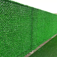 Gard Decorativ Artificial cu Iarbă Verde