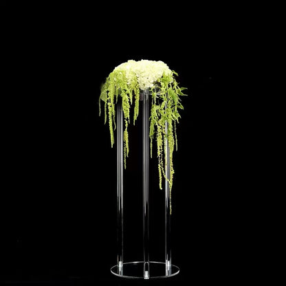Set 4 buc Suporturi Decorative Transparente pentru Aranjamente Florale