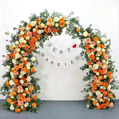 Arc Decorativ Metalic Auriu 1.8m / 1.5m, Suport Flori pentru Evenimente, Nunti si Decor Elegant