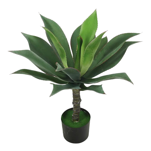 Planta artificiala palmier fără ghiveci verde 75cm