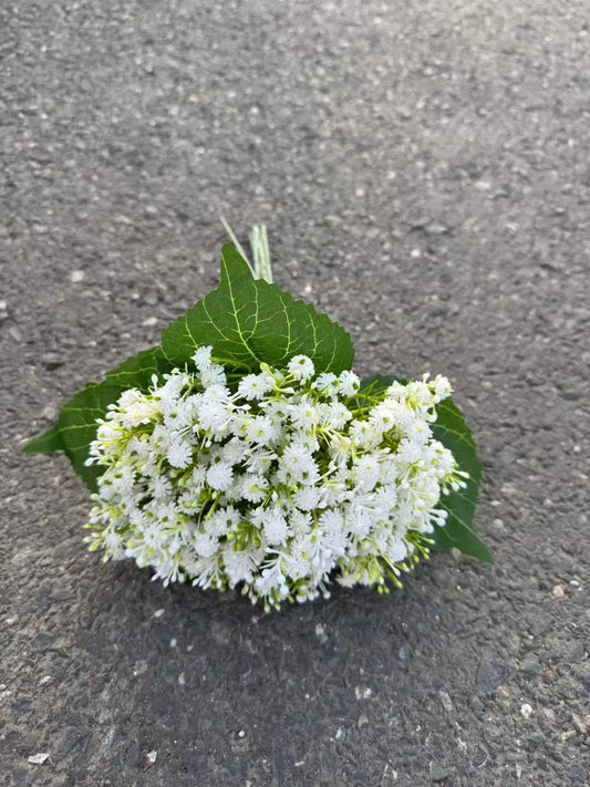 Buchet gipsofila artificiala, 35 cm, alb, Ruyidecor