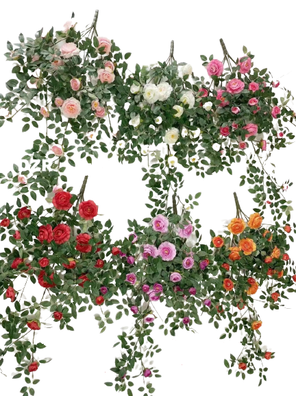 Ghirlanda de flori decorative 110cm