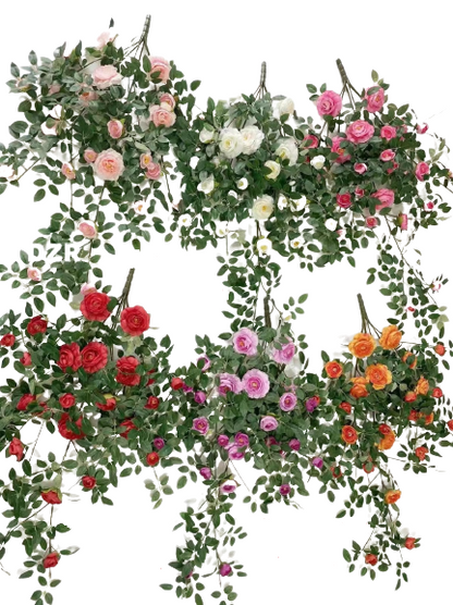 Ghirlanda de flori decorative 110cm