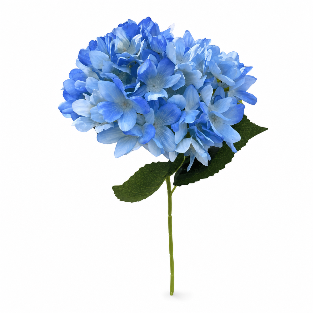 Floare Artificială Decorativă Tip Hortensie, Diverse Culori, 1 buc