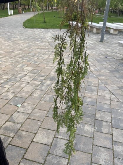 Ghirlanda artificiala tip feriga din cauciuc moale, 120 cm, Ruyidecor