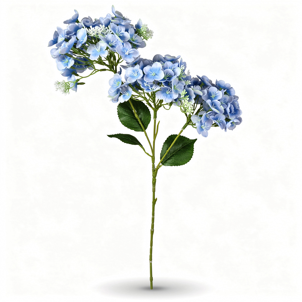 Floare Artificială Tip Hortensie 80 cm, Buchet Decorativ Bogat, 1 bucata