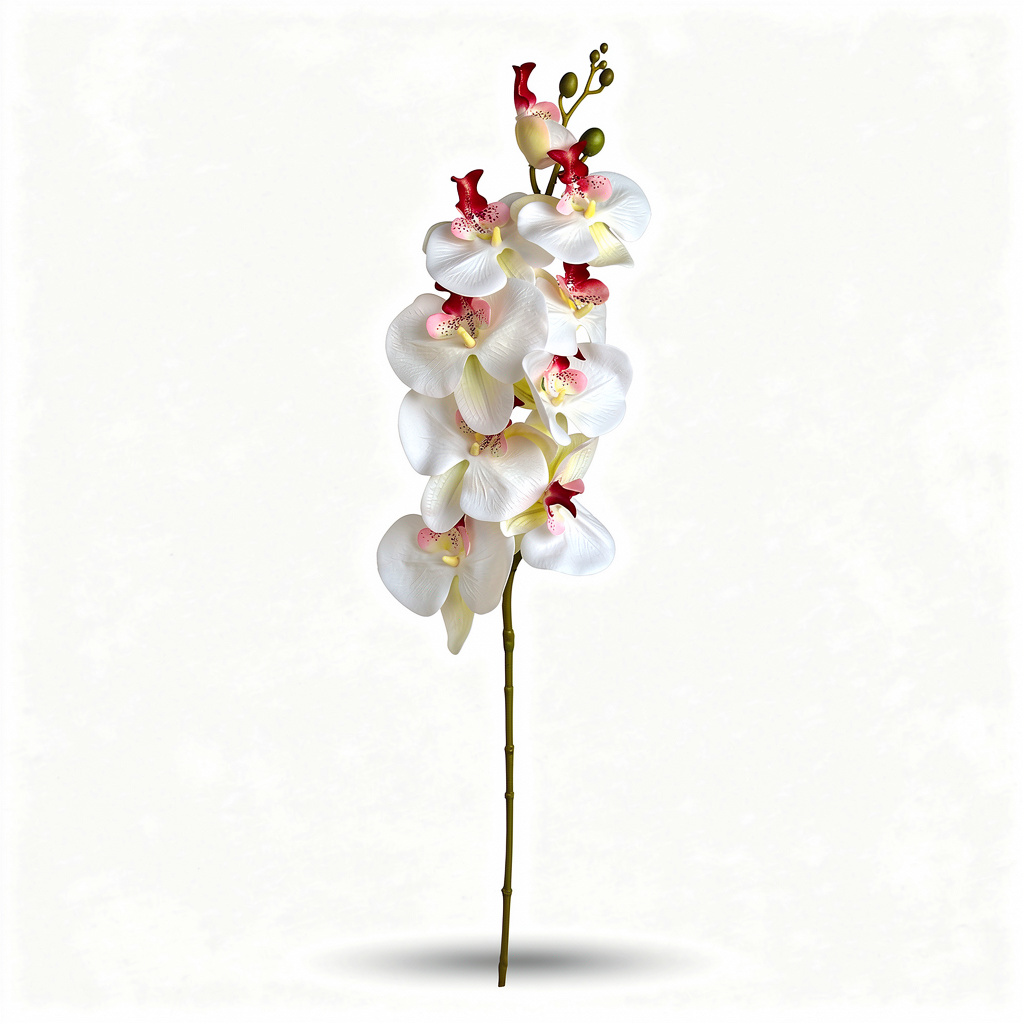 Orhidee Artificială Premium 85 cm, Floare Decorativă Elegantă pentru Vaze și Eveniment