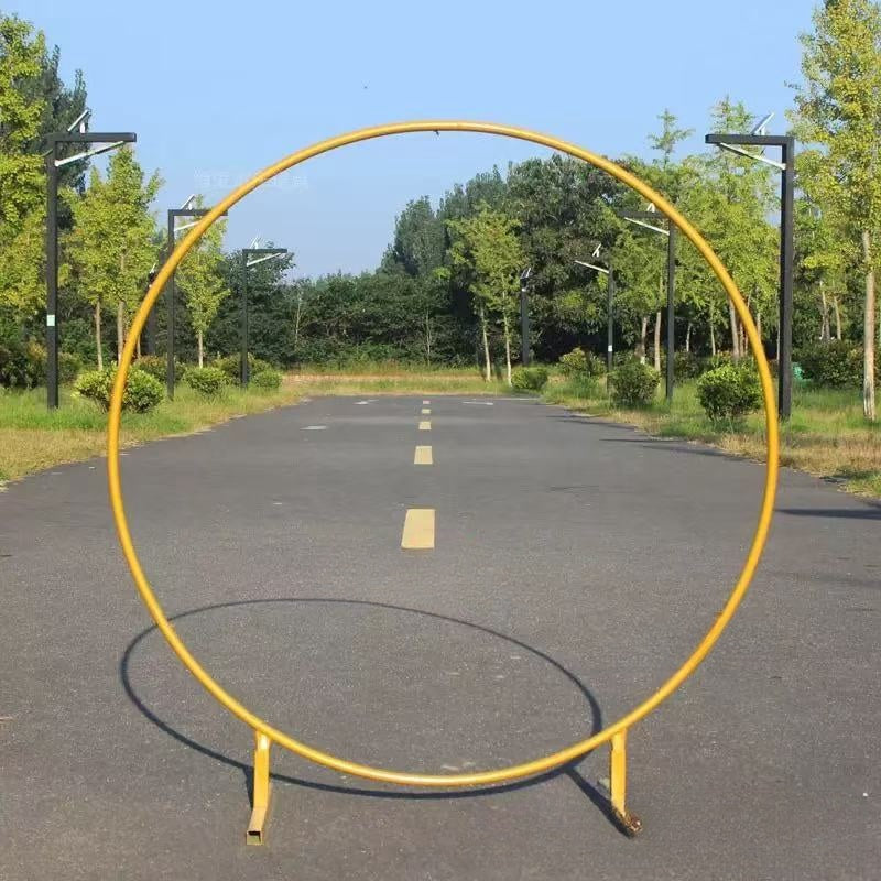 Arc Metalic Aurit pentru Evenimente, 240cm