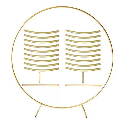 Arc Metalic Aurit pentru Evenimente, 240cm