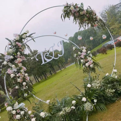 Arc Metalic Aurit pentru Evenimente, 240cm