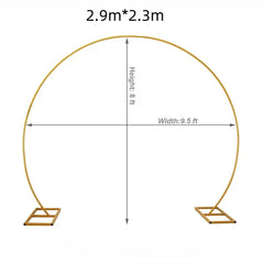 Arc decorativ metalic pentru evenimente,  2.3 x 2.9 m