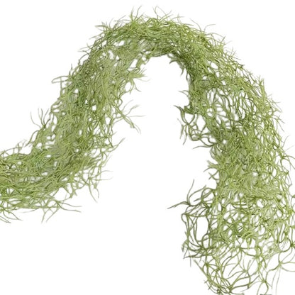 Ghirlandă Artificială Verde – Aspect Natural, Frunze Mici Decorativel, Lungime 135 cm