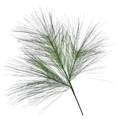 Ramura Artificiala Puf Verde, Efect Natural Aerat pentru Decor Panouri și Aranjamente, 95 cm