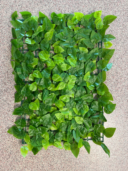 Panou verde artificial cu frunze tip pothos, 40 x 60 cm, Ruyidecor