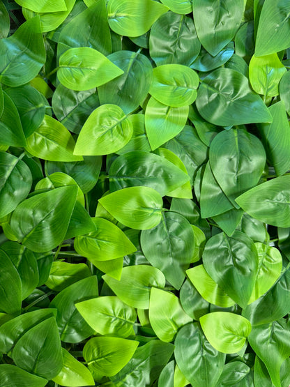 Panou verde artificial cu frunze tip pothos, 40 x 60 cm, Ruyidecor