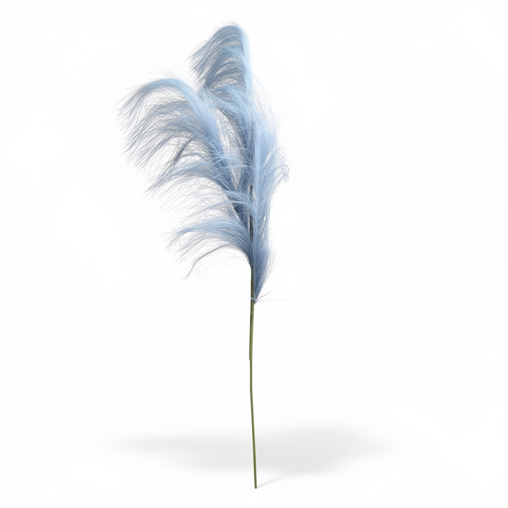 Pană Decorativă Artificială Tip Pampas 60 cm, Diverse Culori, 1 buc - 4
