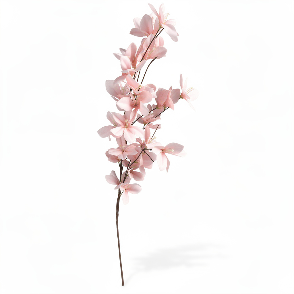 Crenguță Decorativă cu Flori 100 cm, Diverse Culori, Aspect Elegant și Natural, 1 buc - 3