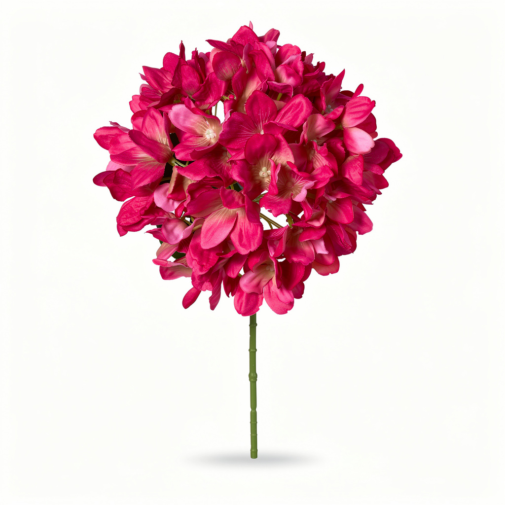 Floare Artificială Decorativă Tip Hortensie, Diverse Culori, 1 buc - 5
