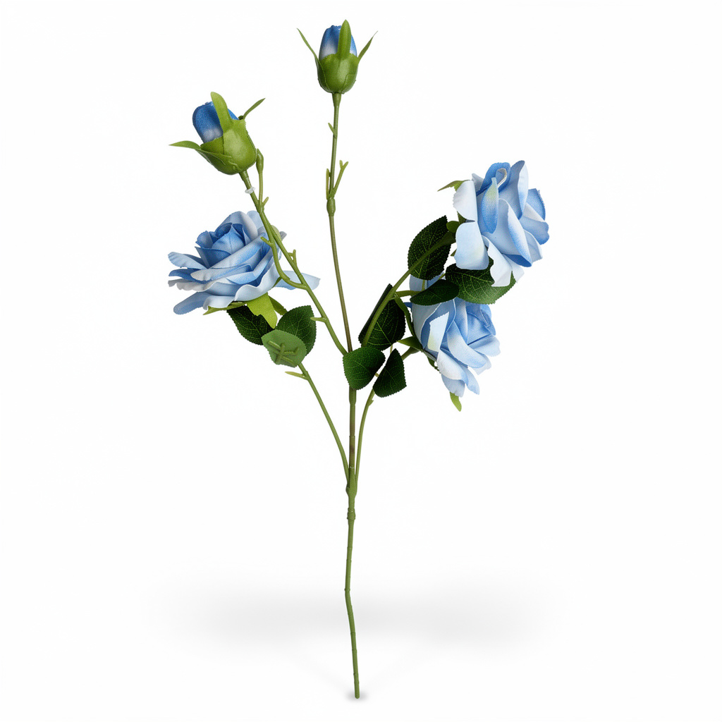 Floare Artificială Tip Trandafir 70 cm, Diverse Culori, 1 buc - 8