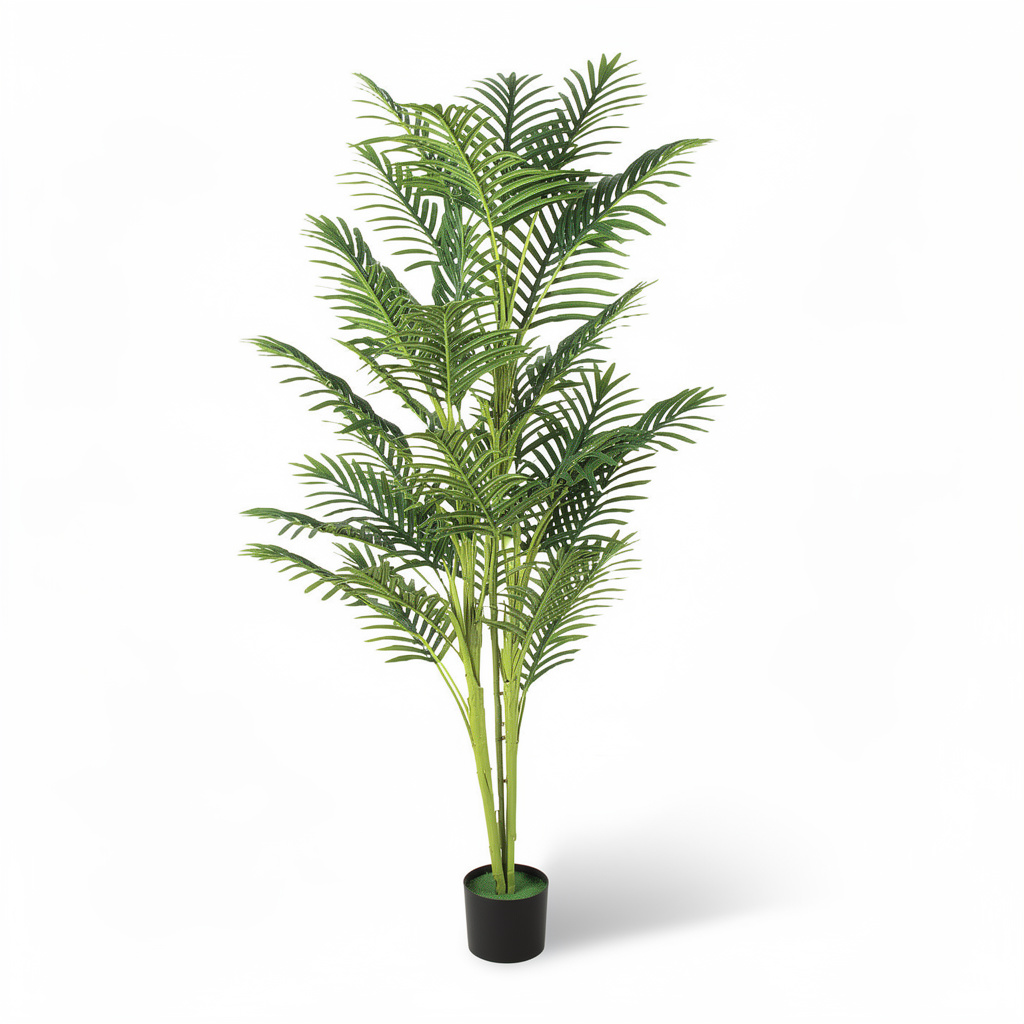 Palmier artificial decorativ Areca, 180 cm, cu ghiveci inclus - Default Title