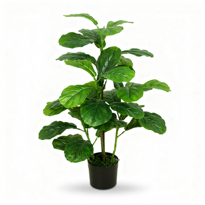 Palmier artificial 100cm, aproximativ 40 frunze cu aspect natural de palmier adevarat  cu ghiveci - Default Title