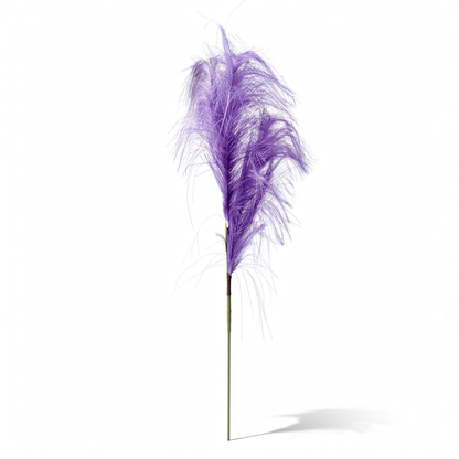 Pană Decorativă Artificială Tip Pampas 60 cm, Diverse Culori, 1 buc - 8