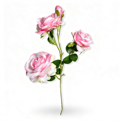 Floare Artificială Tip Trandafir 70 cm, Diverse Culori, 1 buc - 4
